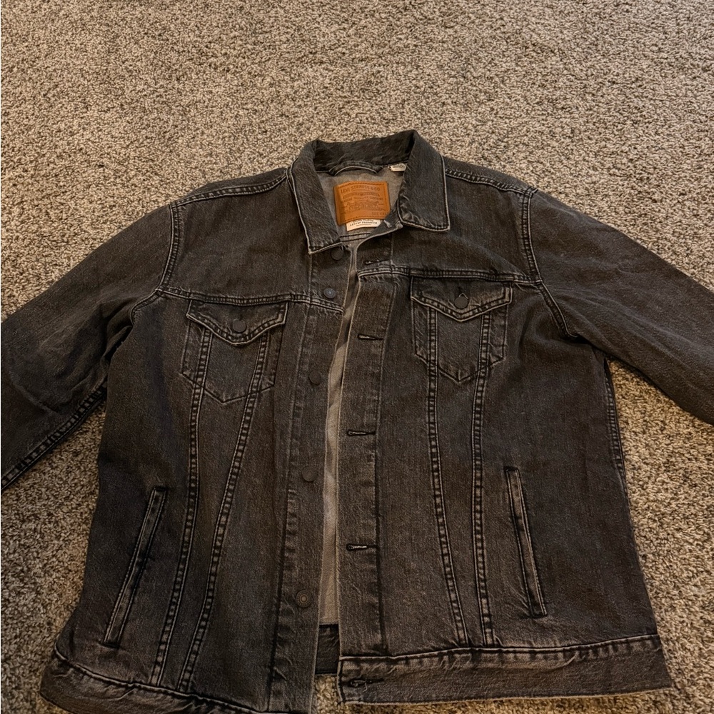 Levi's Charcoal Denim Jacket